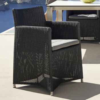 Cane-line Diamond Weave Chair With Arms